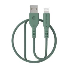 Premium MFI sertificēts USB kabelis — Lightning, 1,1 m (zaļš)