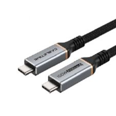 Premium kabelis USB4, USB-C - USB-C, 40Gbps, 100W, 20V / 5A, 8K / 60HZ, 1m
