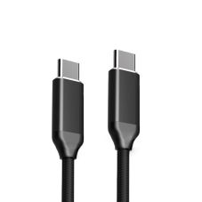 Cable USB-C - USB-C, PD100W, USB3.1 (black, 3m)                                                     