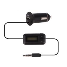 USB lādētājs + FM modulators automašīnai (12V, 24V)