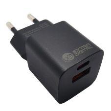 Charger EXTRA DIGITAL GaN USB Type-C, USB Type-A: 30W, PPS                                          