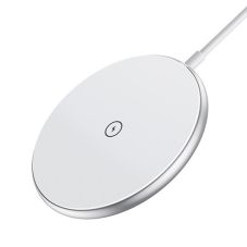 Magnetic Wireless Charger CHOETECH, 15W, White                                                      