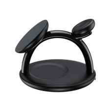 MagLeap Duo Wireless Magnetic Charging Stand CHOETECH, 15W, MagSafe, 3-in-1                         
