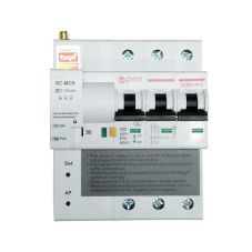 TUYA Smart 3-pin automātiskais drošinātājs - slēdzis, Wi-Fi, RS485, 63A