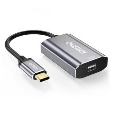 Adapteris CHOETECH USB-C — mini displeja ports, 4K, 3830 x 2160, 60 Hz, 15 cm