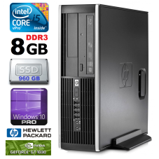 HP 8100 Elite SFF i5-650 8GB 960SSD GT1030 2GB DVD WIN10Pro