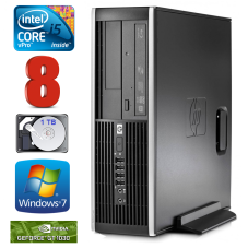 HP 8100 Elite SFF i5-650 8GB 1TB GT1030 2GB DVD WIN7Pro