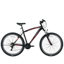 Kalnu velosipēds Bisan 26 MTS4600 VB (PR10010448) melns/sarkans (18)