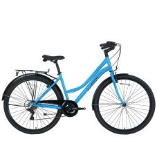 Pilsētas velosipēds Bisan 28 Smile (PR10010347) zils/melns (18)